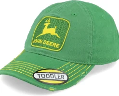 Dad Cap | Kids-John Deere Kids Toddler Vintage Look Green Dad Cap -