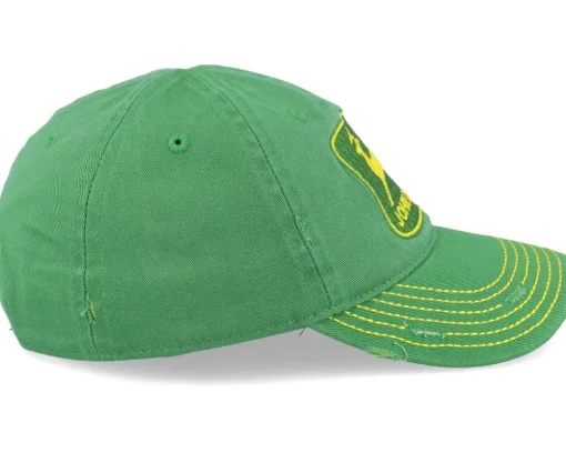 Dad Cap | Kids-John Deere Kids Toddler Vintage Look Green Dad Cap -
