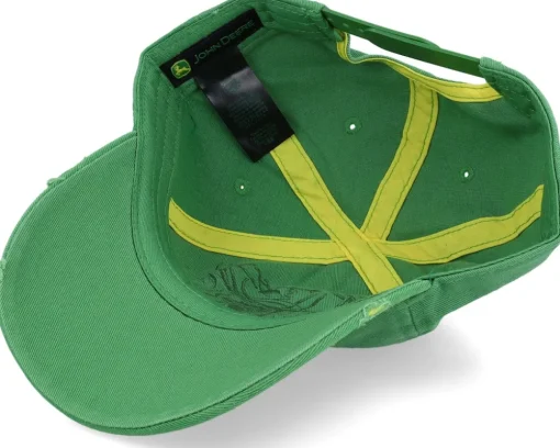 Dad Cap | Kids-John Deere Kids Toddler Vintage Look Green Dad Cap -