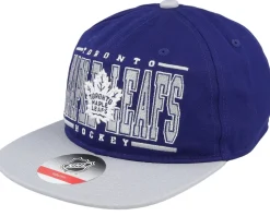 Snapback-Outerstuff Kids Toronto Maple Leafs Logo Flatbrim Cap /Grey Snapback - Blue