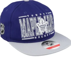 Snapback-Outerstuff Kids Toronto Maple Leafs Logo Flatbrim Cap /Grey Snapback - Blue