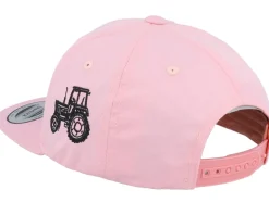 Kids-Kiddo Cap Kids Tractor Side Pink Snapback -