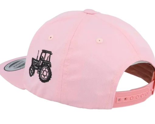 Kids-Kiddo Cap Kids Tractor Side Pink Snapback -