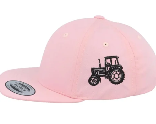 Kids-Kiddo Cap Kids Tractor Side Pink Snapback -