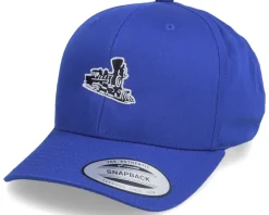 Online Kiddo Cap Kids Train Locomotive Blue Adjustable -