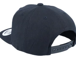 Snapback | Kids-Kiddo Cap Kids Train Steam Locomotive Black Snapback -