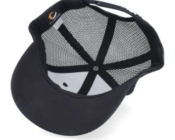 Sale Kiddo Cap Kids T-rex Dino Brown Patch Black Trucker -