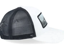 Velvet Caps-Calza Pennello Kids T-rex Dino Patch Velvet /Black Trucker - White