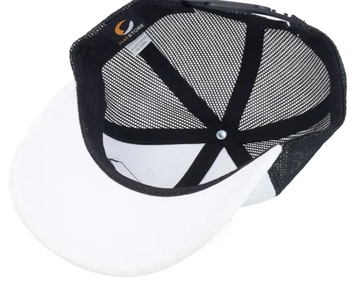 Velvet Caps-Calza Pennello Kids T-rex Dino Patch Velvet /Black Trucker - White