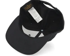 Fashion Kiddo Cap Kids T-rex Orange Patch Black Snapback -