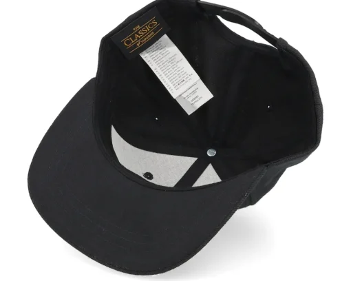 Fashion Kiddo Cap Kids T-rex Orange Patch Black Snapback -