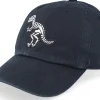 Kids-Kiddo Cap Kids T-rex Sceleton Patch Black Dad Cap -