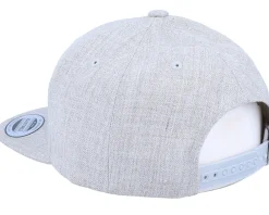 Sale Kiddo Cap Kids Tricky Smile Heather Grey Snapback -