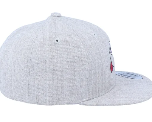 Sale Kiddo Cap Kids Tricky Smile Heather Grey Snapback -