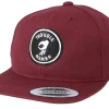 Fashion Kiddo Cap Kids Trouble Maker Maroon Snapback -