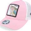 New Skillfish Kids Trout Pro Fishing Pink/White Trucker -