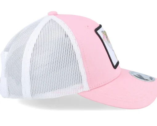 New Skillfish Kids Trout Pro Fishing Pink/White Trucker -