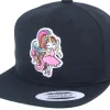 Snapback-Unicorns Kids Unicorn Ballerina Black Snapback -