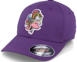 Kids-Unicorns Kids Unicorn Ballerina Purple Flexfit -