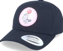 New Unicorns Kids Unicorn Cat Love Patch Black Adjustable -