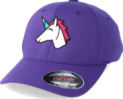 Kids-Unicorns Kids Unicorn Purple Flexfit -
