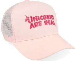 Trucker-Unicorns Kids Are Real Pastel /Pastel A-frame Trucker - Pink