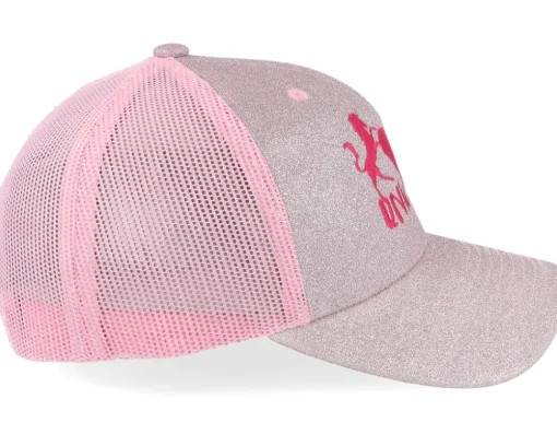 Best Unicorns Kids Heart Glitter/ Trucker - Pink