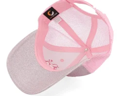 Best Unicorns Kids Heart Glitter/ Trucker - Pink