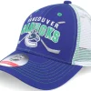 Kids-Outerstuff Kids Vancouver Canucks Lockup Meshback /White Trucker - Blue