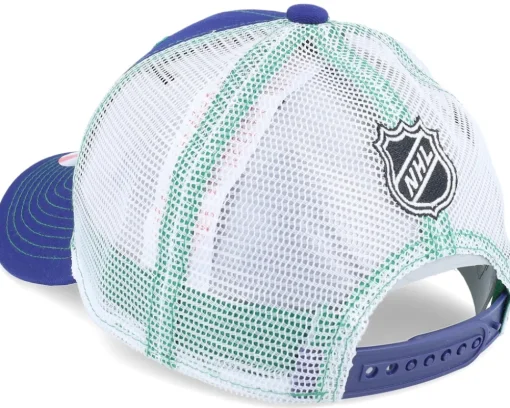 Kids-Outerstuff Kids Vancouver Canucks Lockup Meshback /White Trucker - Blue