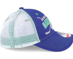 Kids-Outerstuff Kids Vancouver Canucks Lockup Meshback /White Trucker - Blue