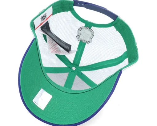 Kids-Outerstuff Kids Vancouver Canucks Lockup Meshback /White Trucker - Blue