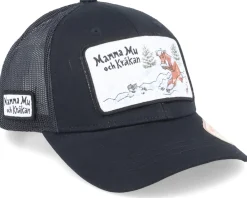 Hot Mamma Mu & Kråkan Kids Vinterlek Black Trucker -