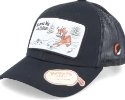 Hot Mamma Mu & Kråkan Kids Vinterlek Black Trucker -