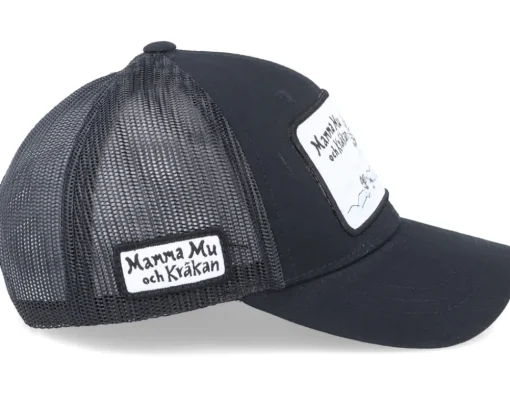 Hot Mamma Mu & Kråkan Kids Vinterlek Black Trucker -