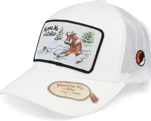 Kids-Mamma Mu & Kråkan Kids Vinterlek White Trucker -