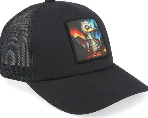 Outlet Kiddo Cap Kids Vulcano Duck Space/Black Trucker -