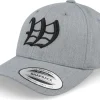 Discount Kiddo Cap Kids W Letter 3d Heather Adjustable - Grey