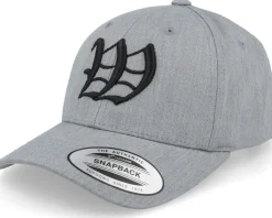 Discount Kiddo Cap Kids W Letter 3d Heather Adjustable - Grey