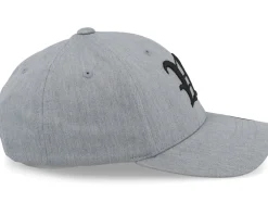 Discount Kiddo Cap Kids W Letter 3d Heather Adjustable - Grey