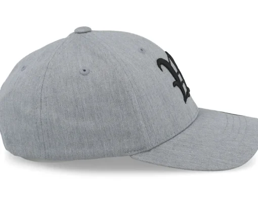 Discount Kiddo Cap Kids W Letter 3d Heather Adjustable - Grey