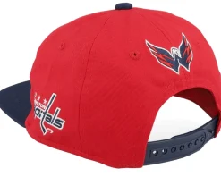 Hot Outerstuff Kids Washington Capitals Logo Flatbrim Cap /Navy Snapback - Red