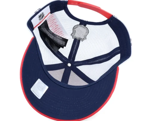 Trucker-Outerstuff Kids Washington Capitals Lockup Meshback /White Trucker - Red
