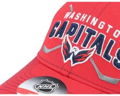 Trucker-Outerstuff Kids Washington Capitals Lockup Meshback /White Trucker - Red