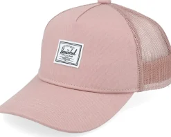 Trucker-Herschel Kids Whaler Cotton Mesh Cap Ash Rose A-Frame Trucker -