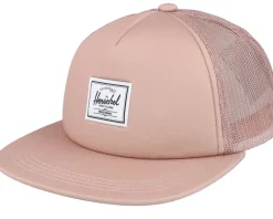 Kids-Herschel Kids Whaler Mesh Cap Ash Rose Trucker -