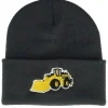 Kids-Kiddo Cap Kids Wheel Loader Graphite Grey Cuff -