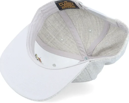 Kids-Kiddo Cap Kids Wheel Loader Heather Grey Snapback -