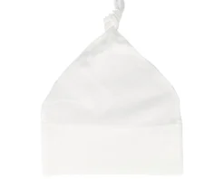 Hot Babybugz Kids Baby One-knot Beanie - White