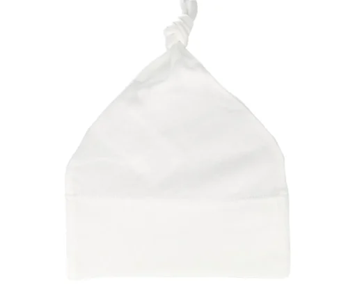 Hot Babybugz Kids Baby One-knot Beanie - White